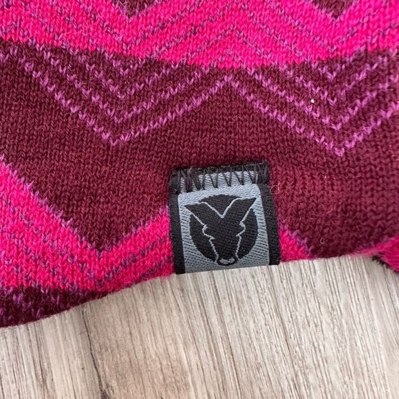 YakTrax Cabin Cozy Reversible Acrylic Knit & Fleece Winter Headband One Size - Picture 5 of 7